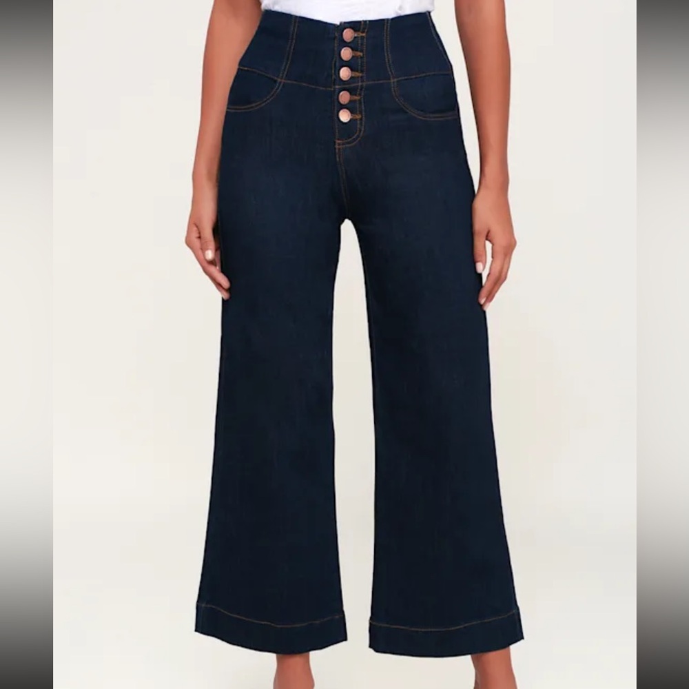 Cropped denim